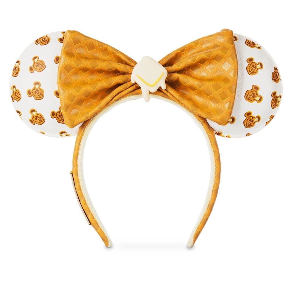Loungefly Minnie Mouse Waffle Ear Headband front