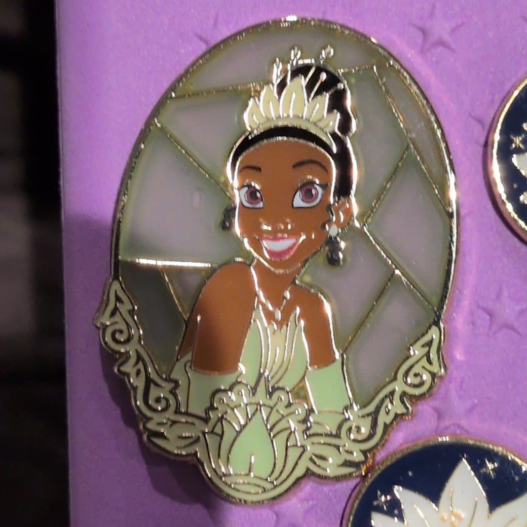 Loungefly Disney Princess Diamond Stained Blind Box Pin Set - Tiana