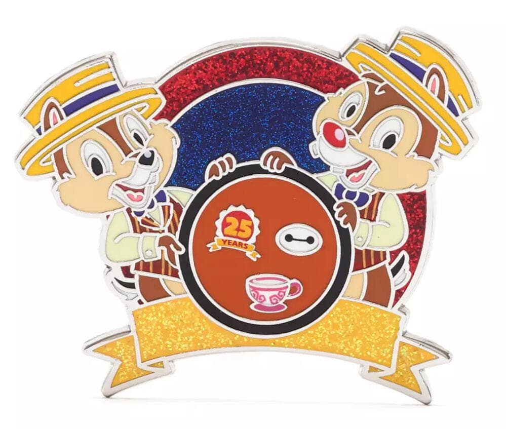 Chip and Dale as Scoop Sanderson Pin Trading Board front