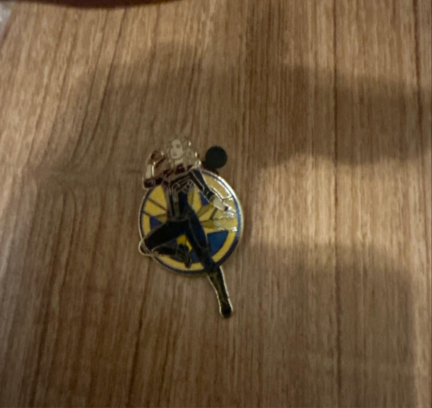 Captain Marvel Hidden Mickey Pin front