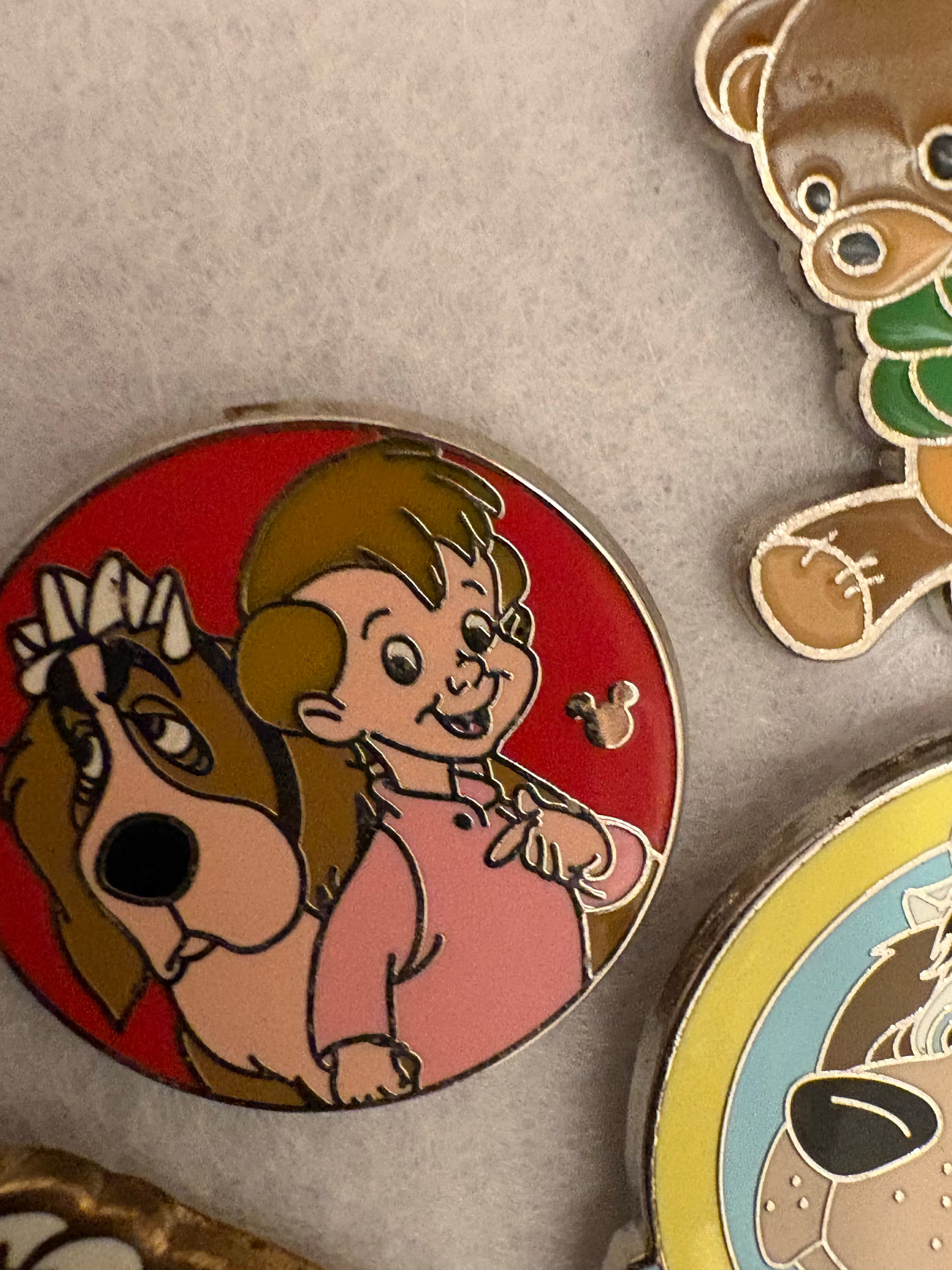 Michael Darling & Nana - Peter Pan and Friends Hidden Mickey front