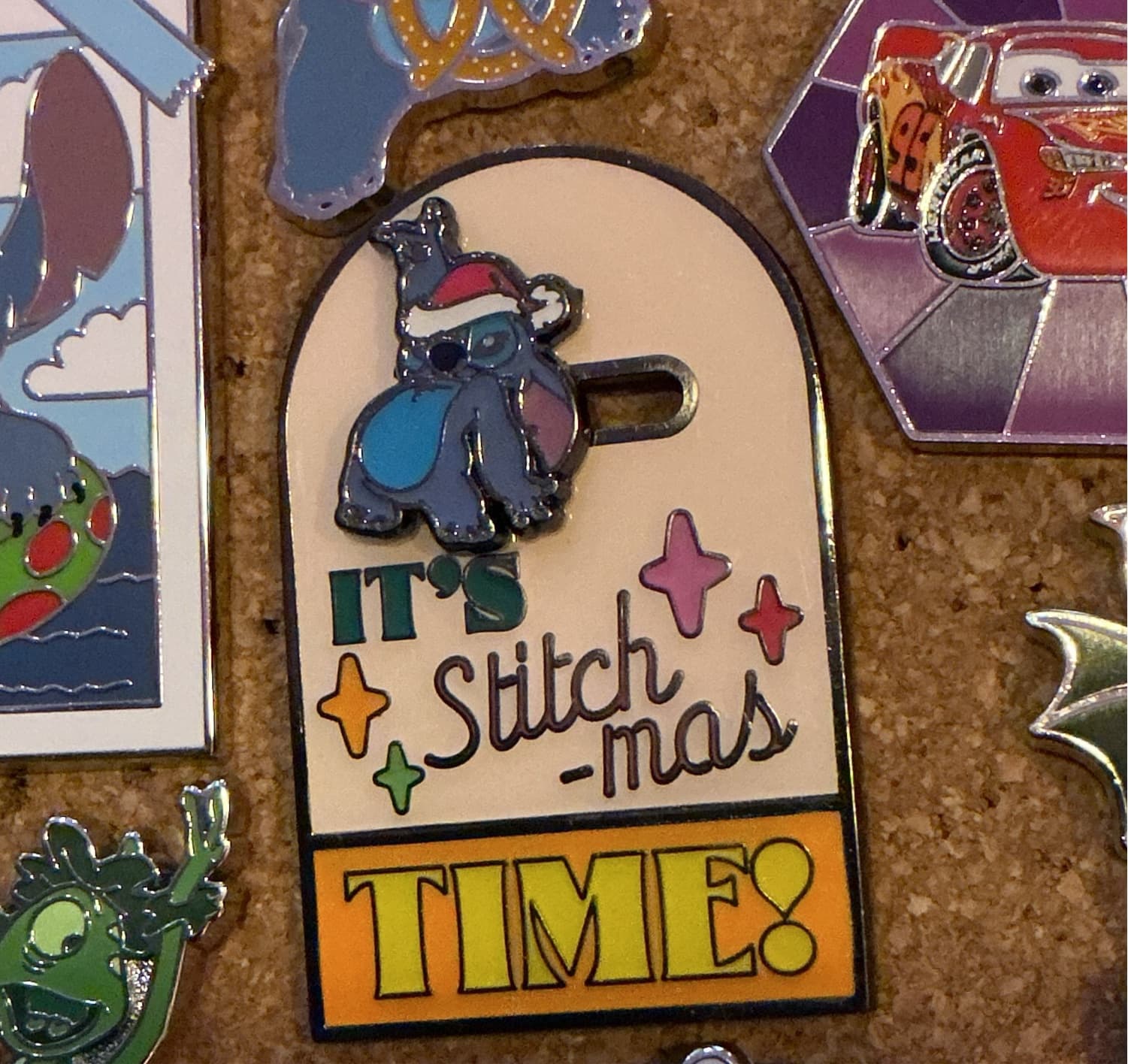 Disney Stitch It's Stitch-mas Time Pin