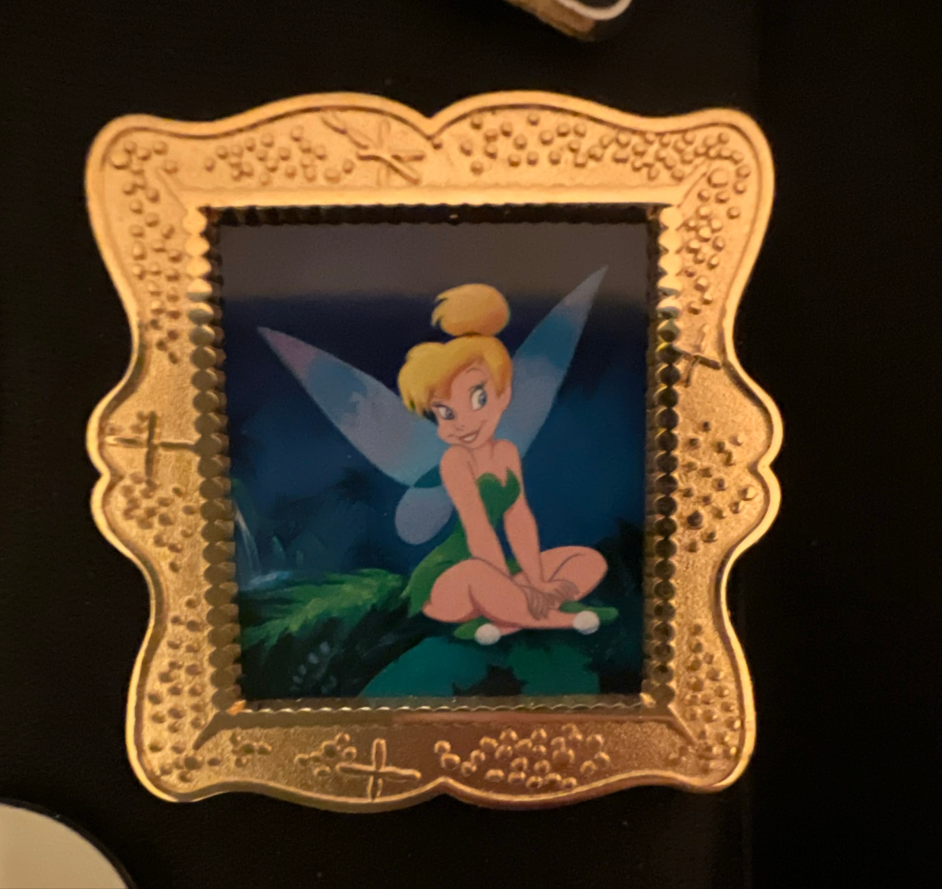 Eric Robison Tinker Bell #2 Gold Framed Sitting