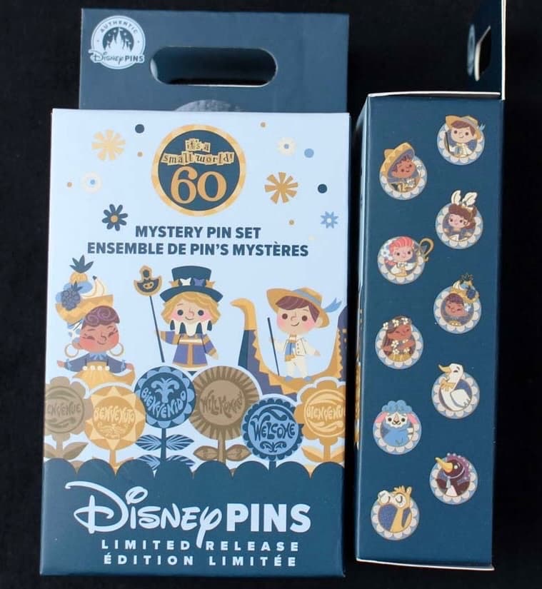 It's a Small World 60th Anniversary Mystery Pin Set - Brazil front