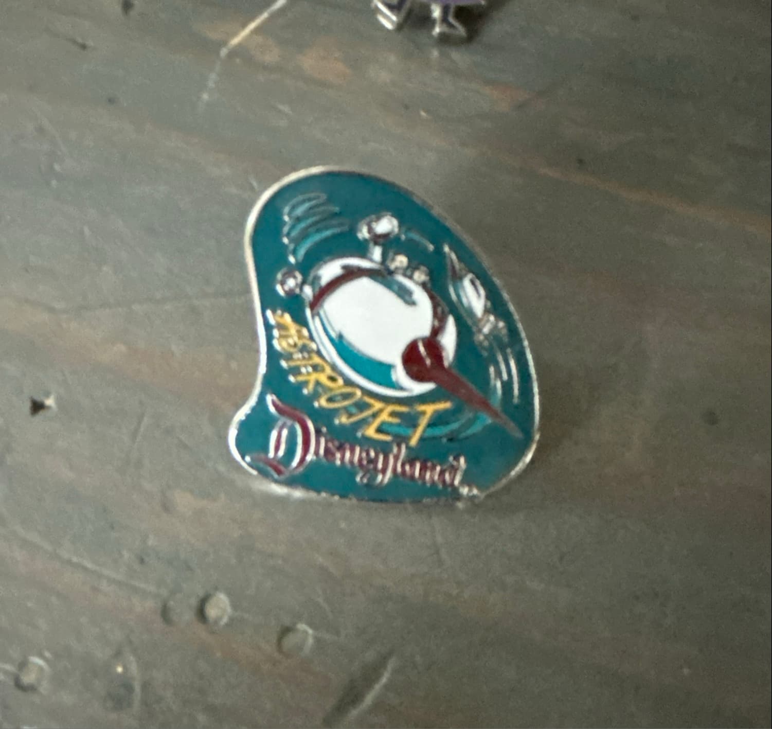 Disneyland 1998 Attraction Series Astrojet Pin front