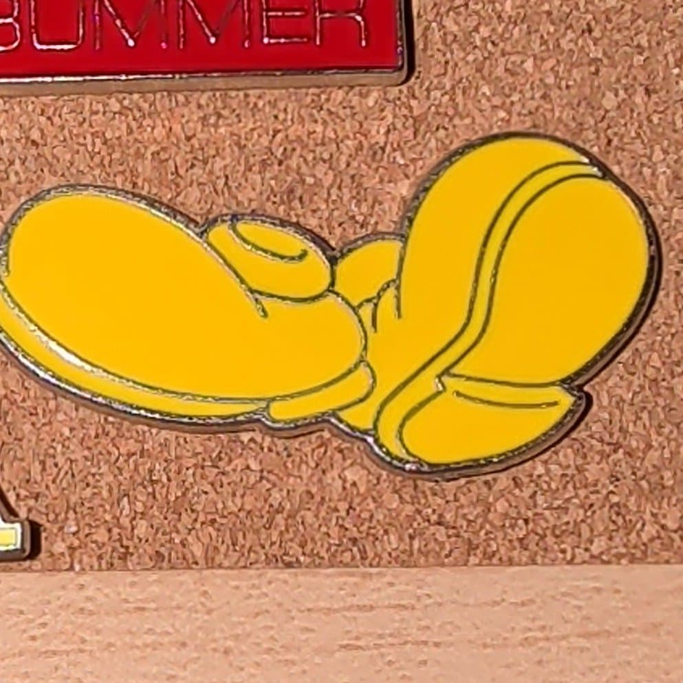 Yellow Mickey Shoes