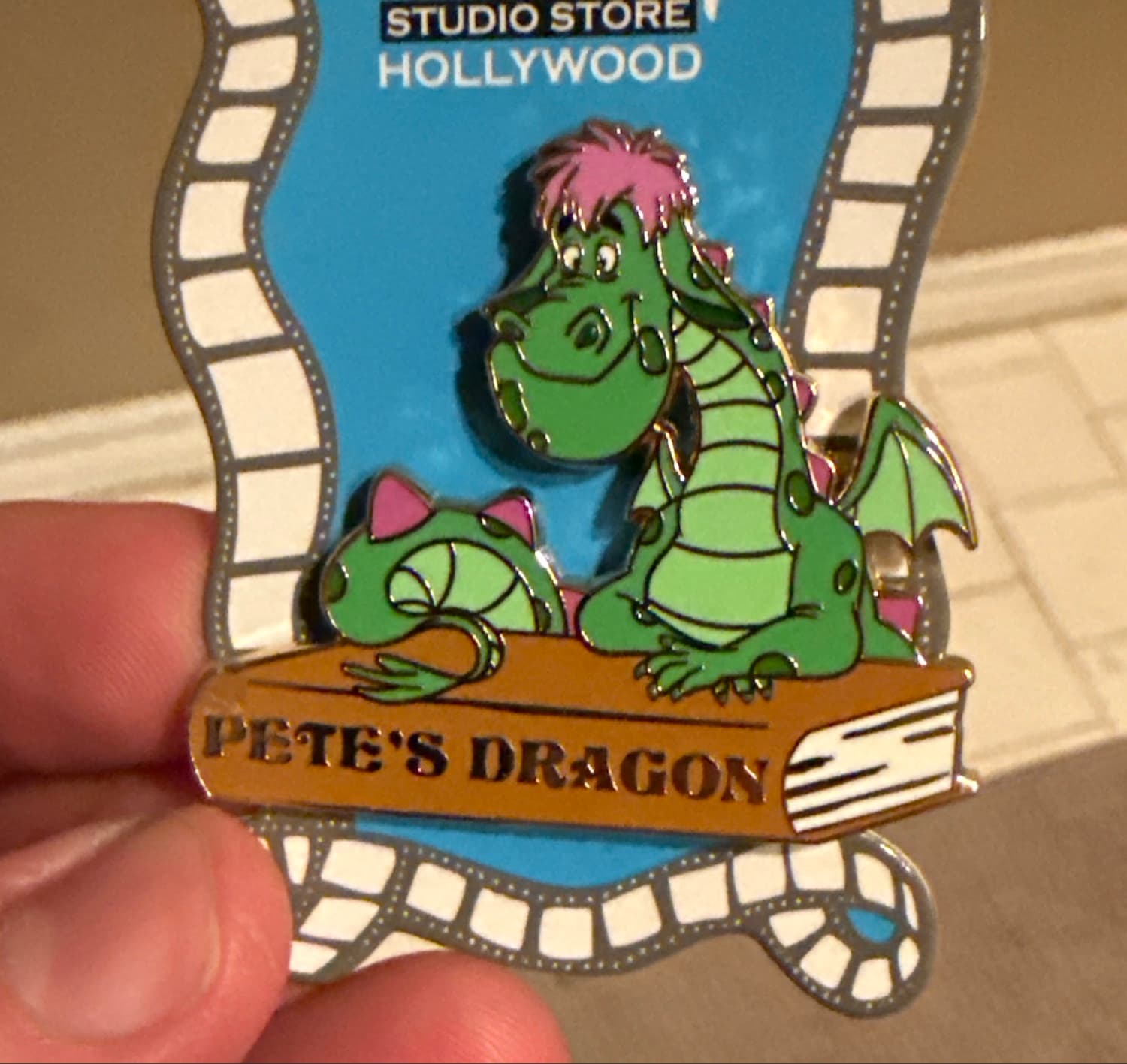 Elliott Storybook Pin - Pete's Dragon