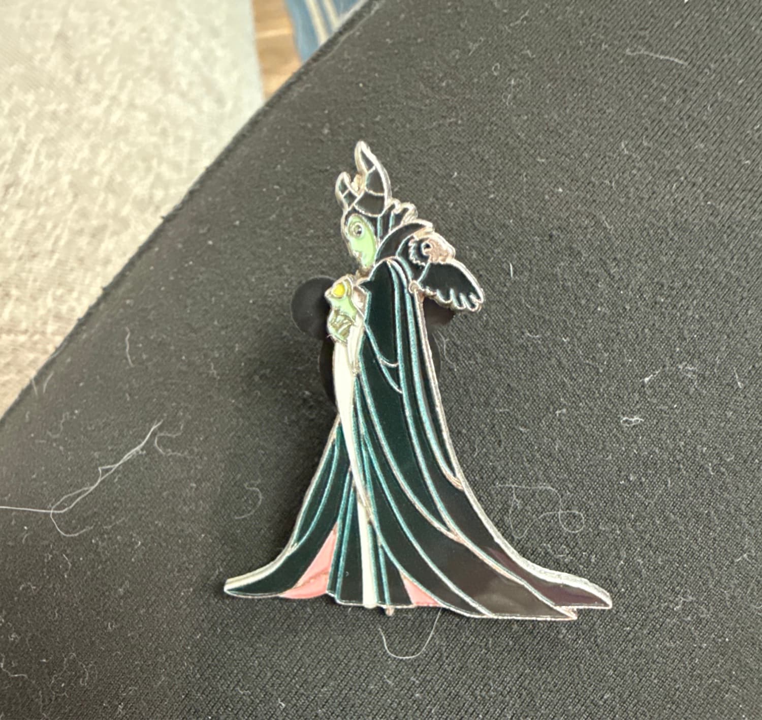 Standing Maleficent w/Diablo