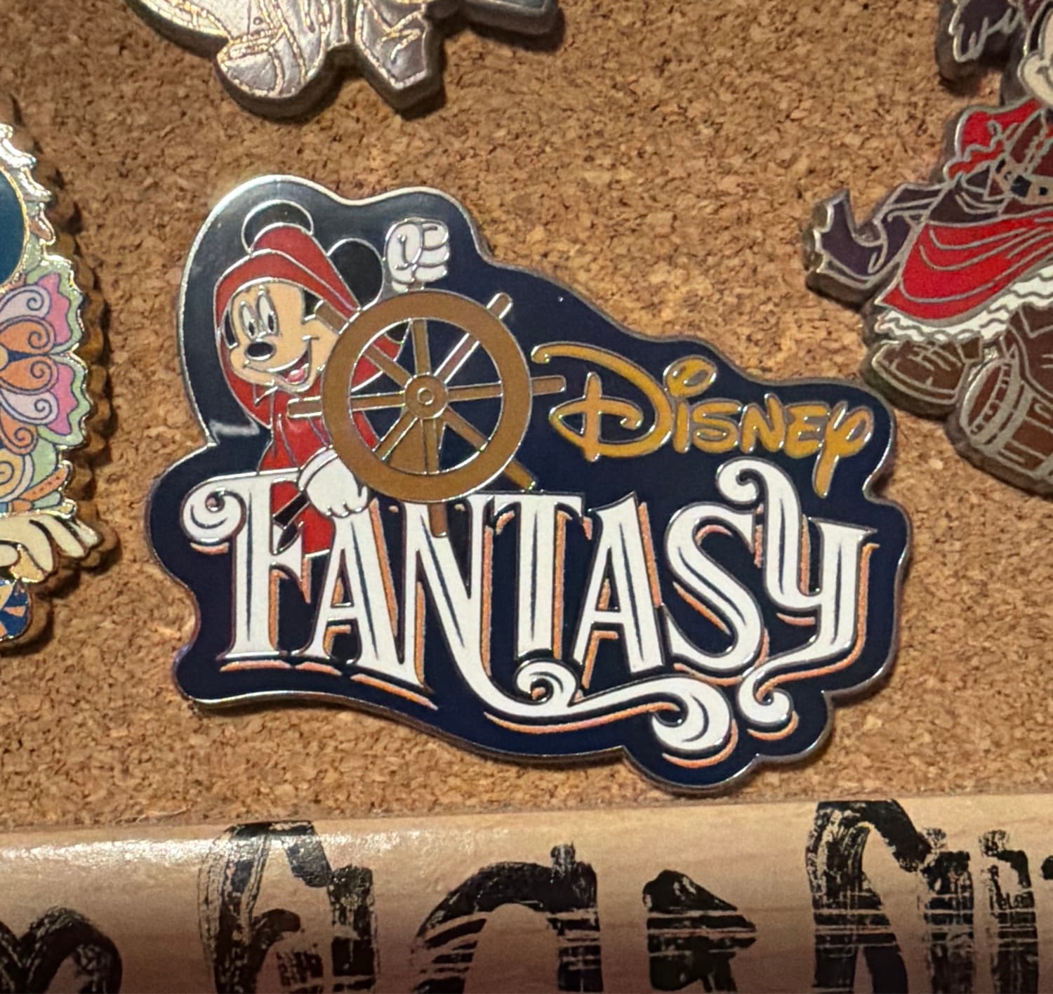 Mickey Mouse Helmsman Disney Fantasy Pin