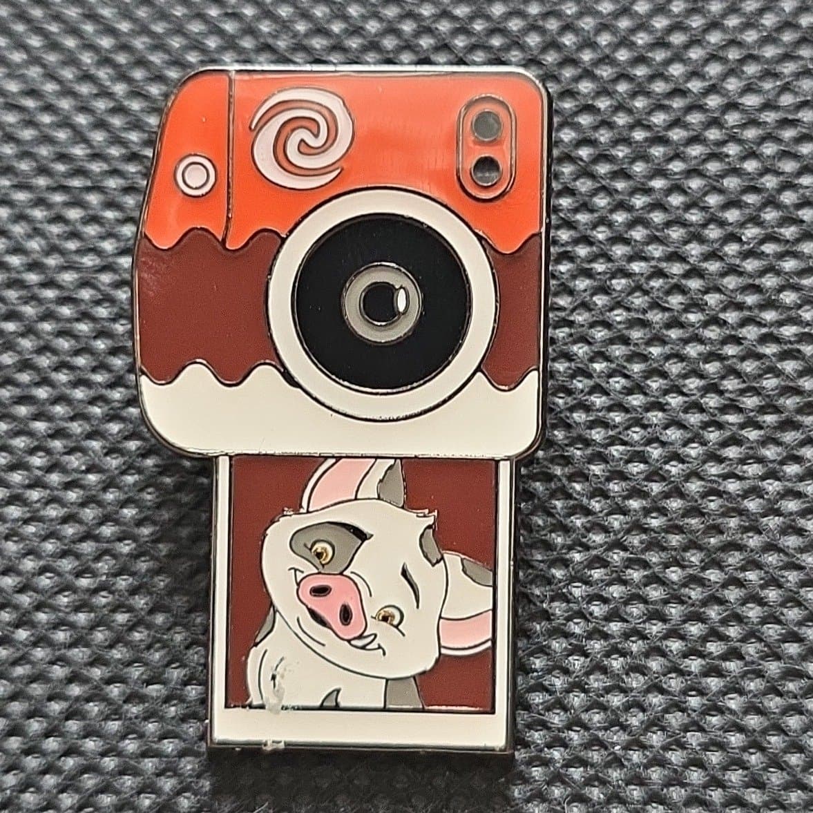 Moana, Hei Hei, and Pua Instant Camera Pin
