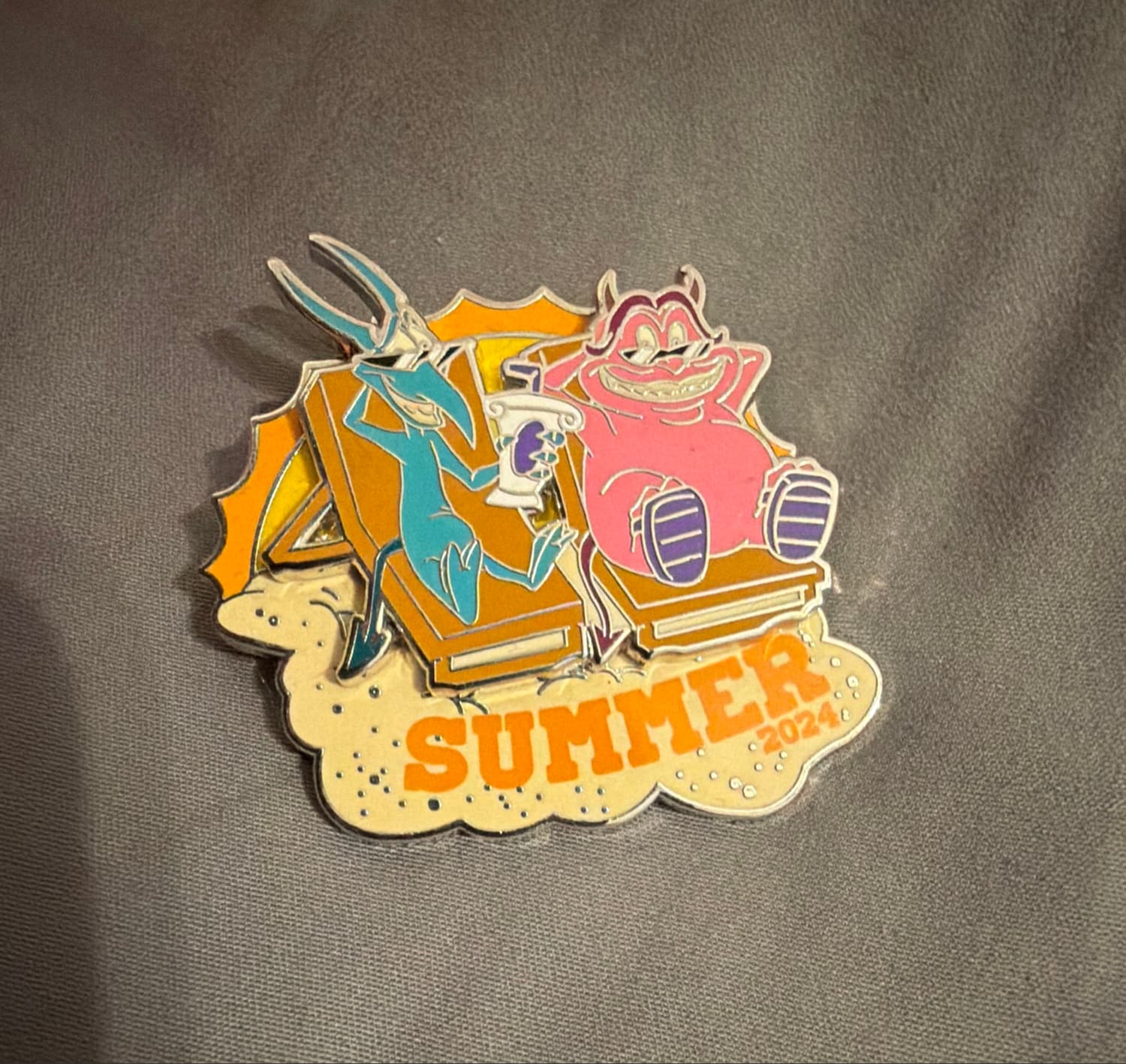 Pain and Panic Summer 2024 Pin
