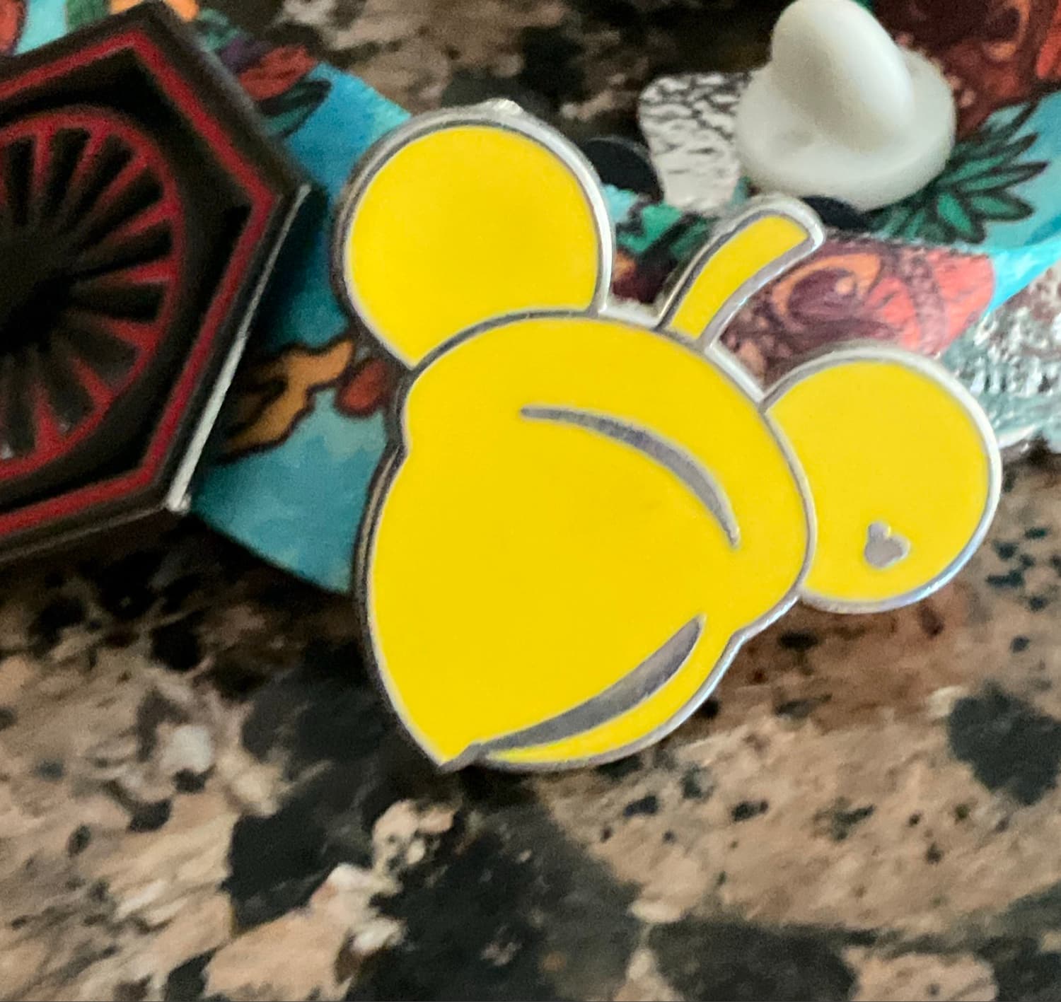 Hidden Mickey Collection - Mickey Icon - Yellow front