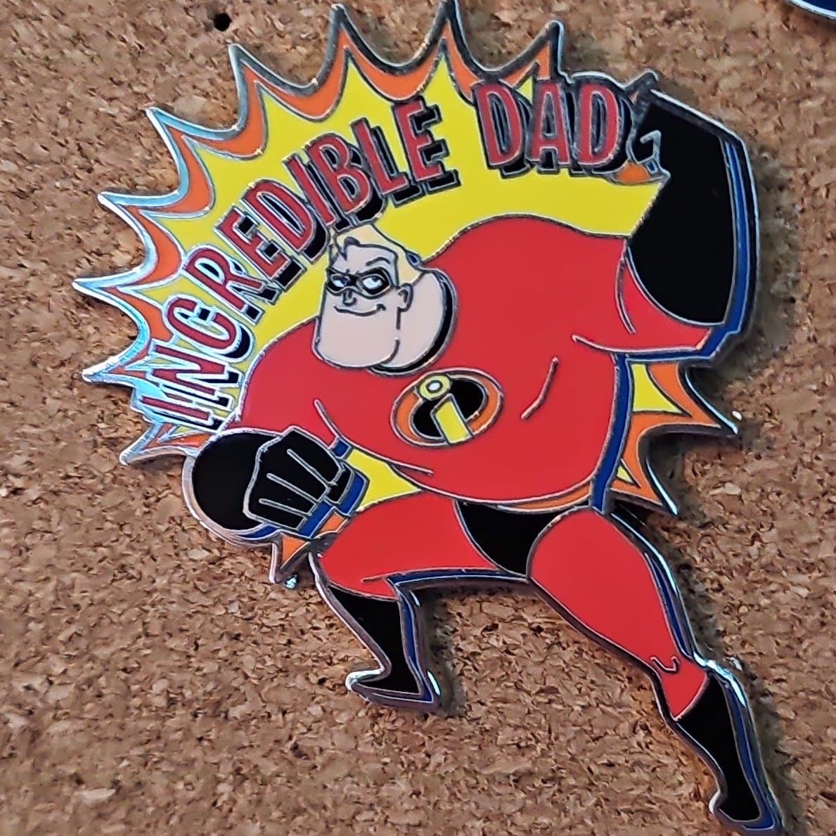 Mr. Incredible Incredible Dad Father's Day Pin