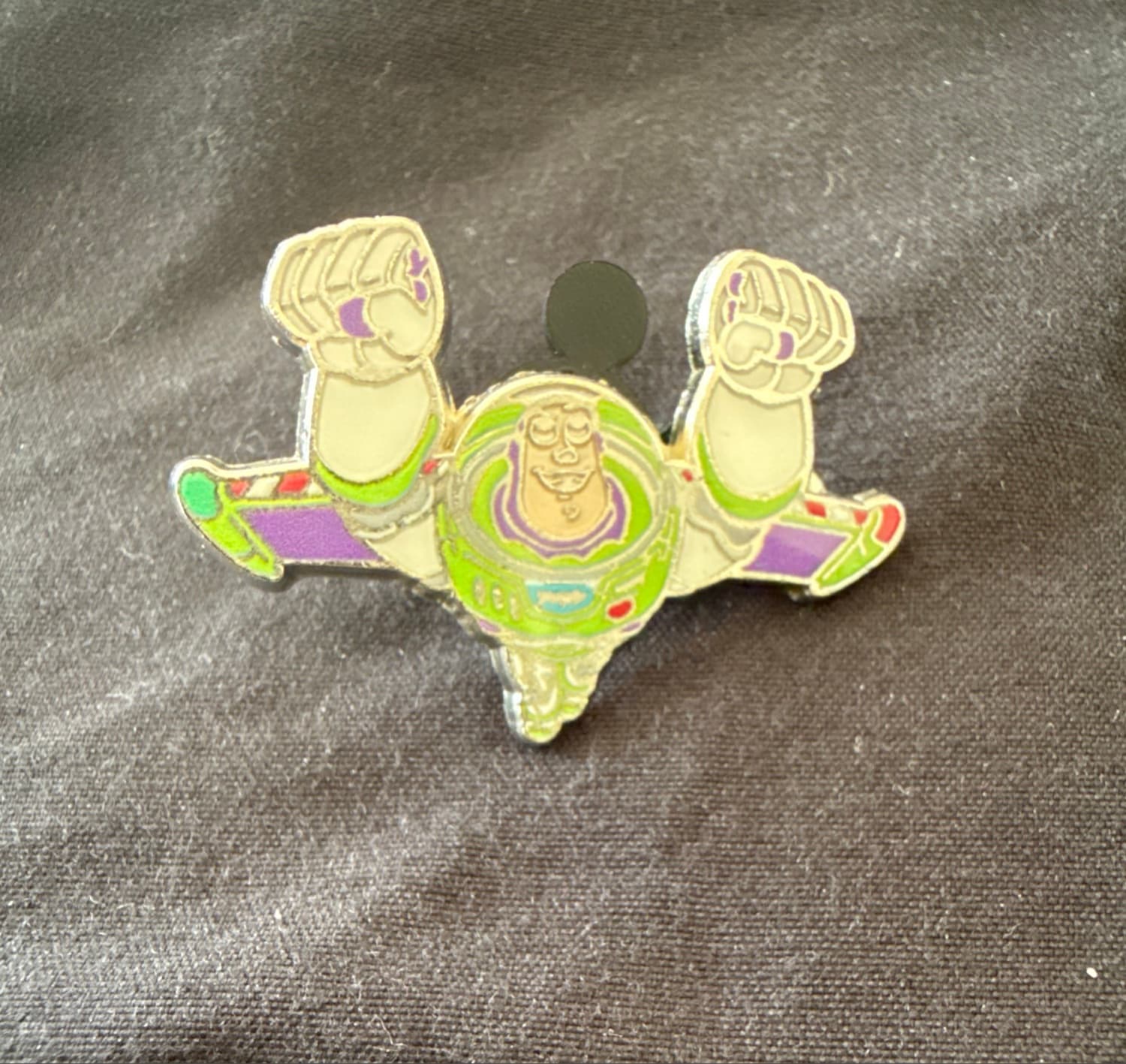 Buzz Lightyear Flexing Muscles Fantasy Pin front