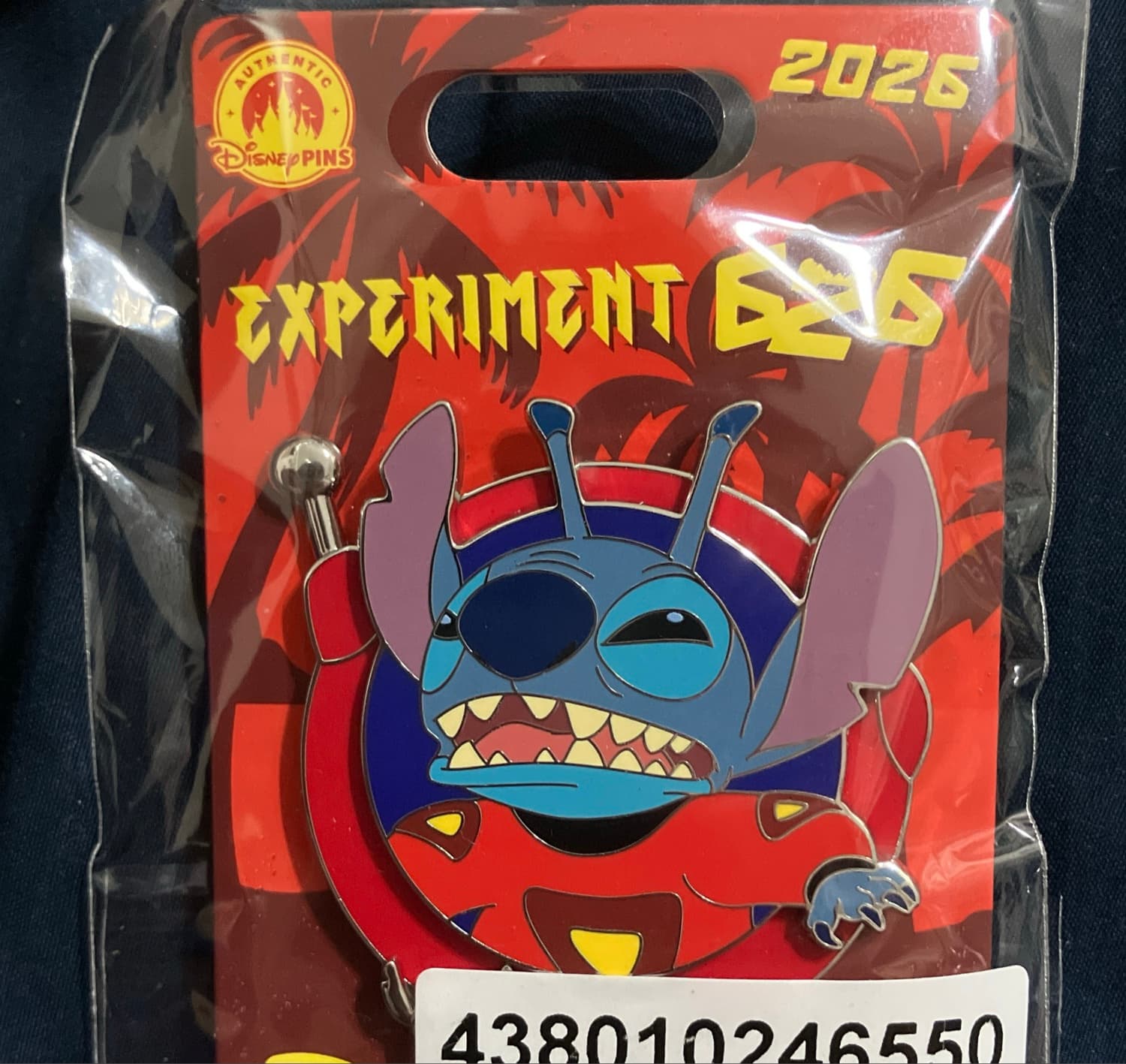 Experiment 626 Day Stitch Pin front