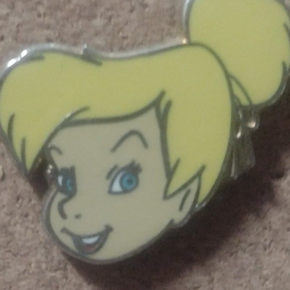 Tinker Bell Head Smiling Face