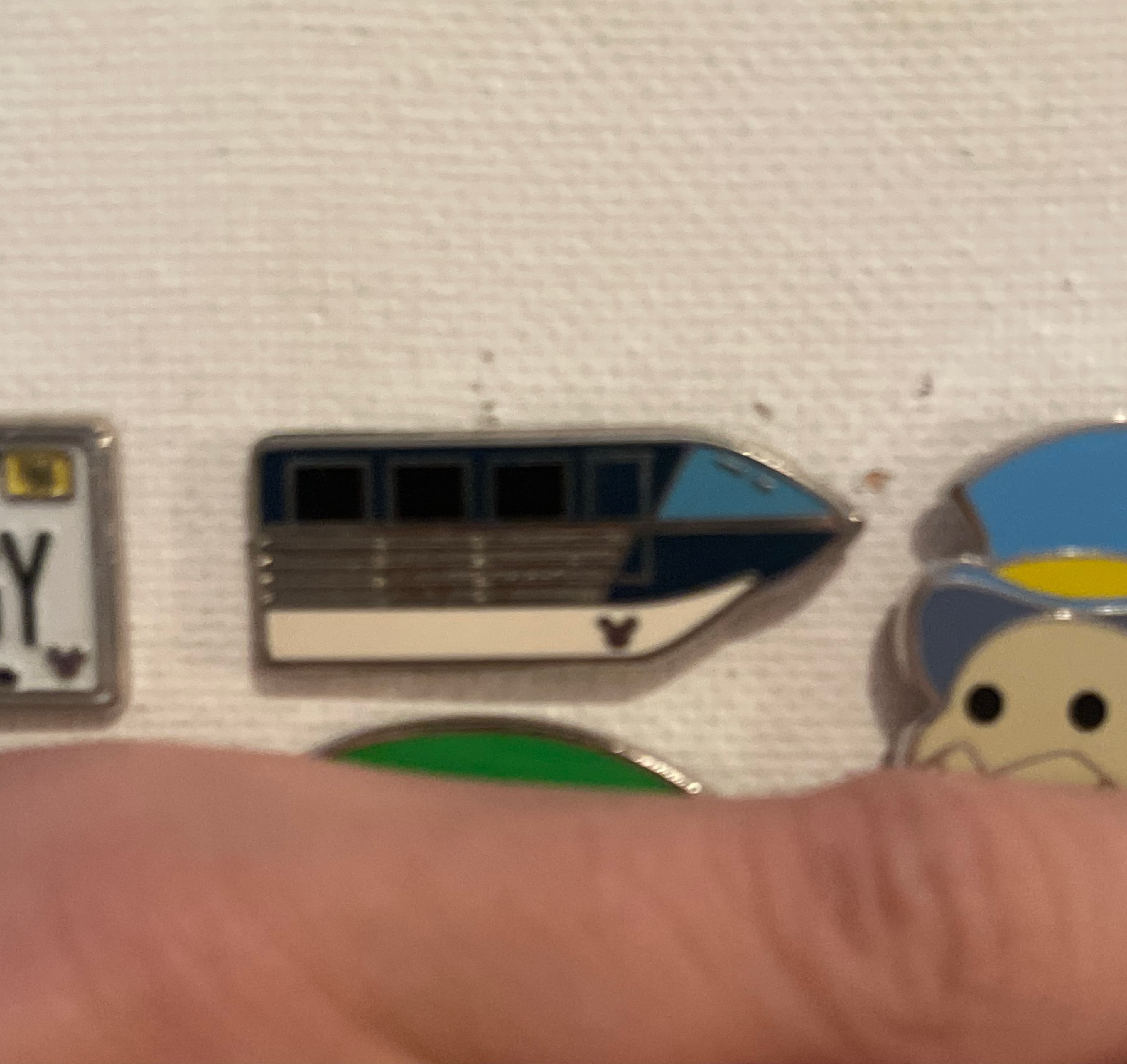 Monorail Blue - Hidden Mickey Series - WDW