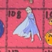 Elsa Embossed Lapel Pin