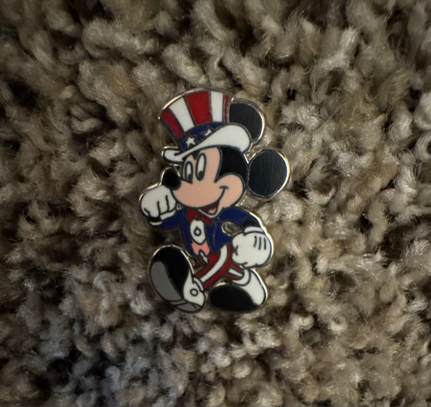 Mickey Mouse Dressed as Uncle Sam front
