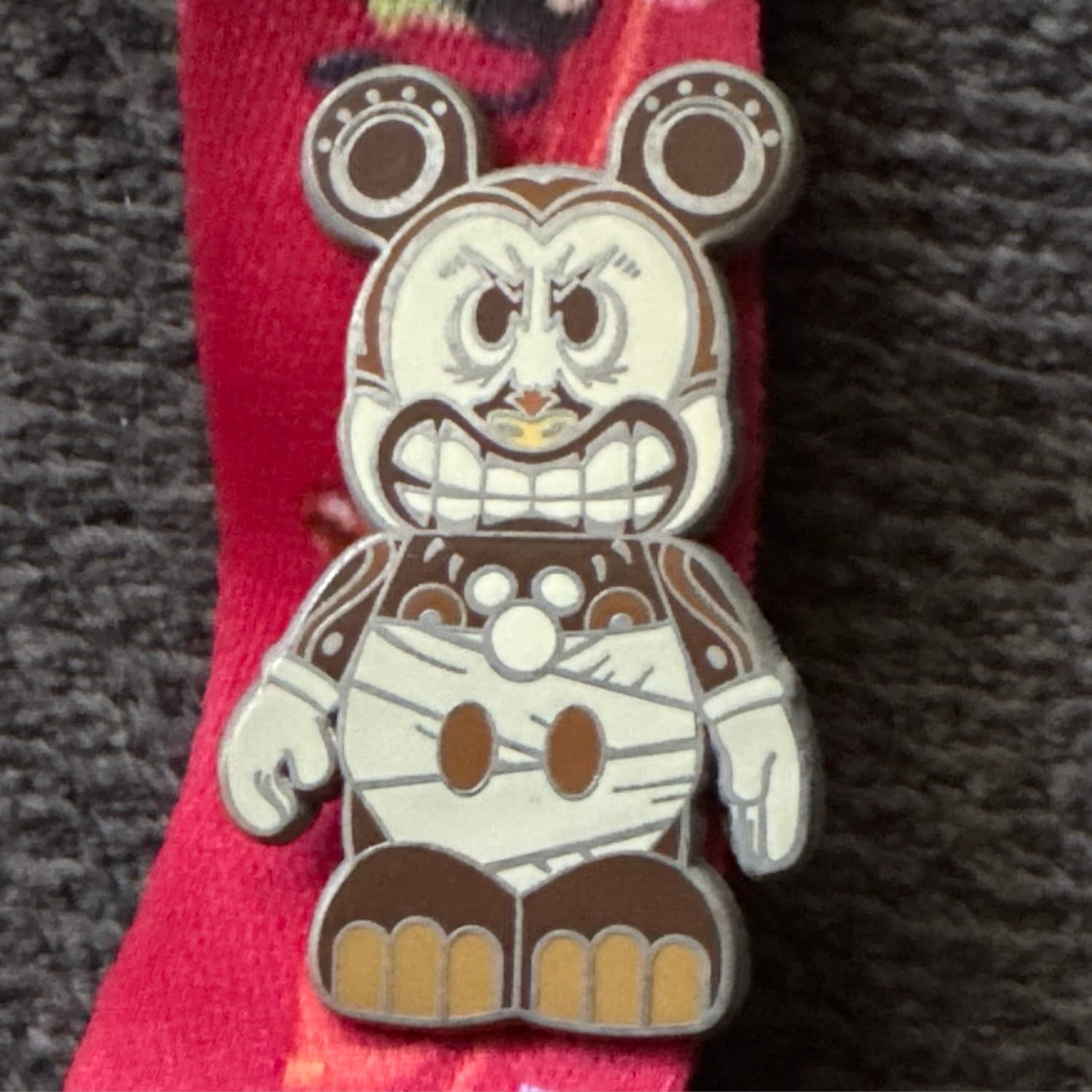 Mickey Mouse Mummy Vinylmation Pin front