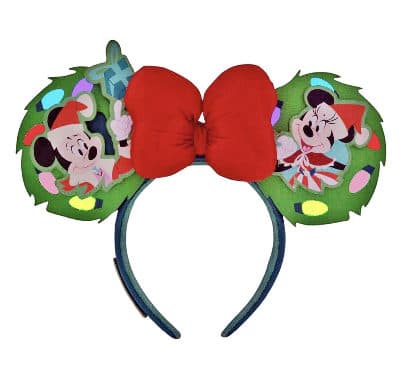 Loungefly Disney Minnie Ears Headband - Christmas 2023 Mickey And Friends