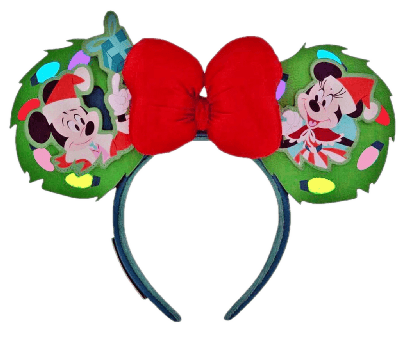 Loungefly Disney Minnie Ears Headband - Christmas 2023 Mickey And Friends