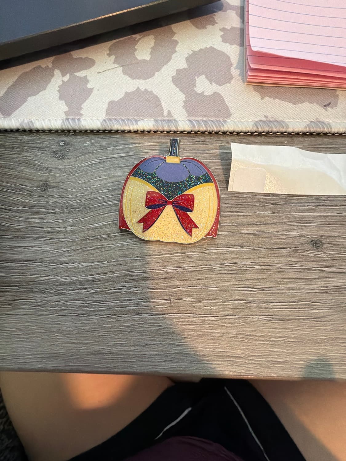 Disney Princess Glitter Pumpkin Blind Box Enamel Pin - Snow White