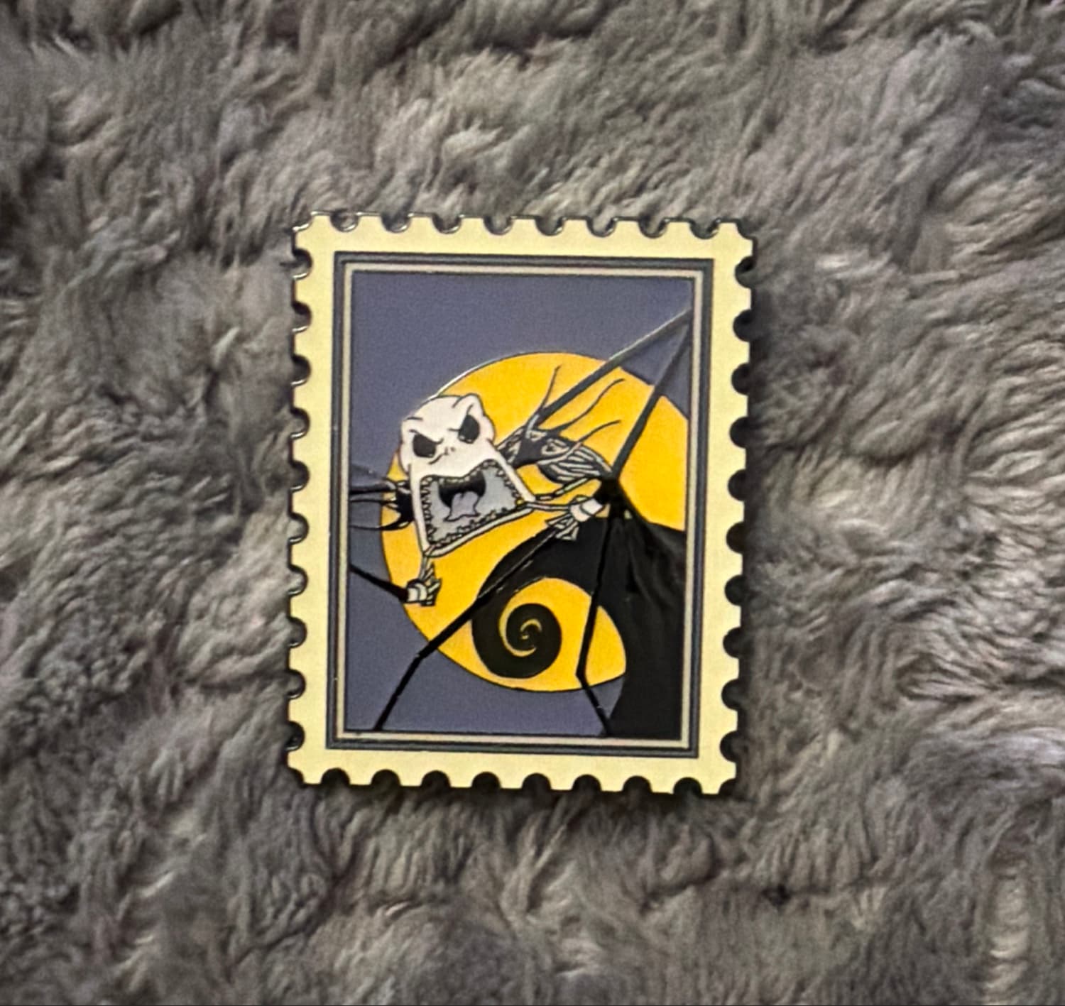 Jack Skellington Postage Stamp Pin