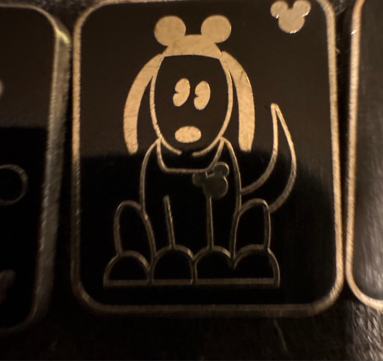 Dog with Mickey Ears front