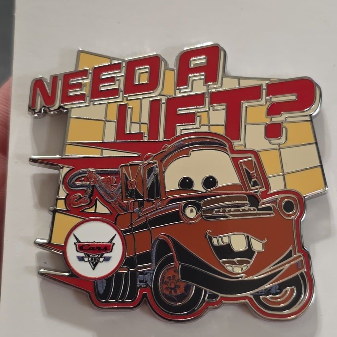 Cars Land - Need a Lift Mater front
