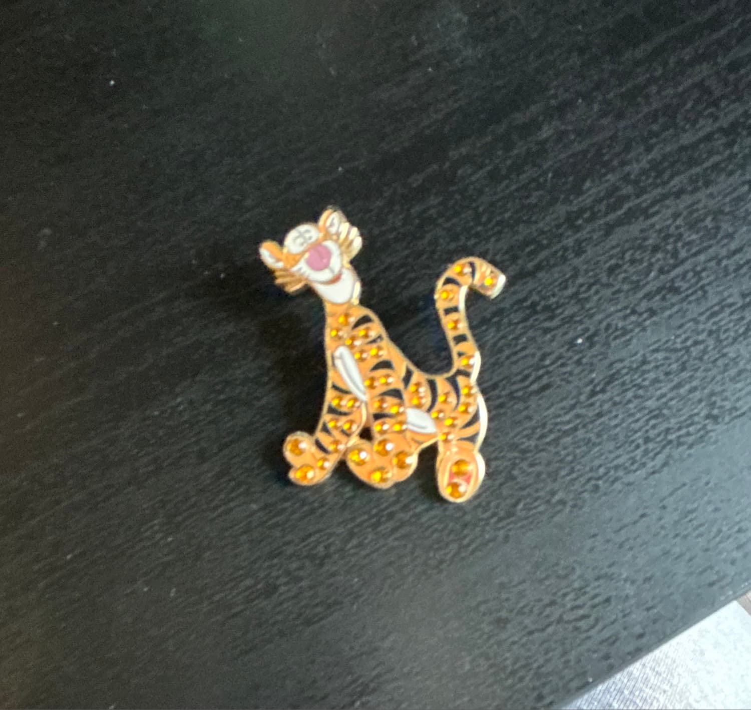 Tigger Jeweled Lapel Pin