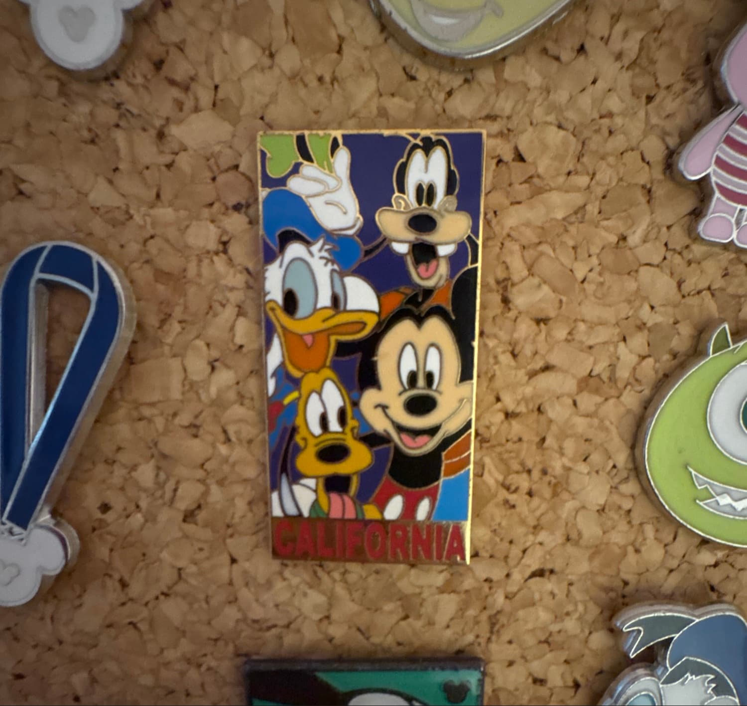 Mickey, Donald, Goofy & Pluto California Adventure front