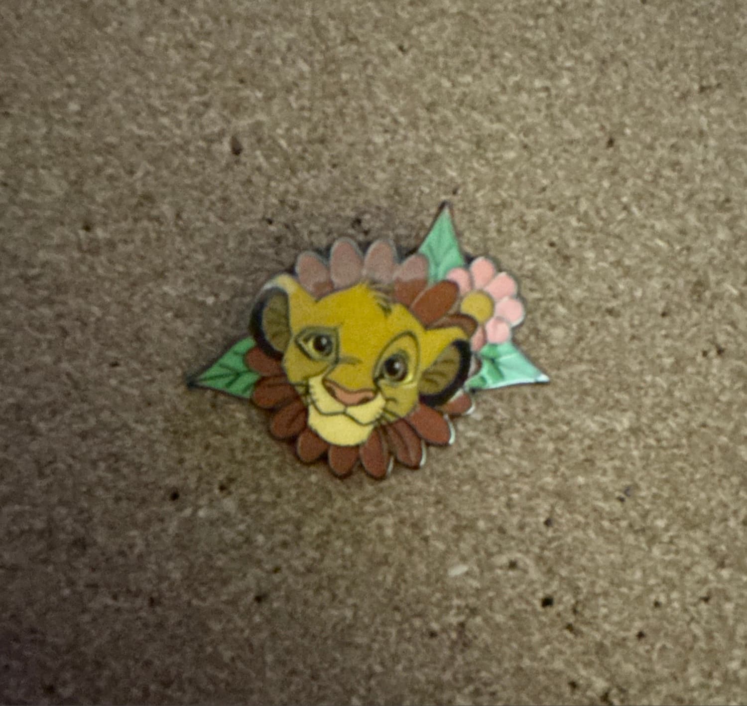 Simba Floral Blind Box Enamel Pin - The Lion King