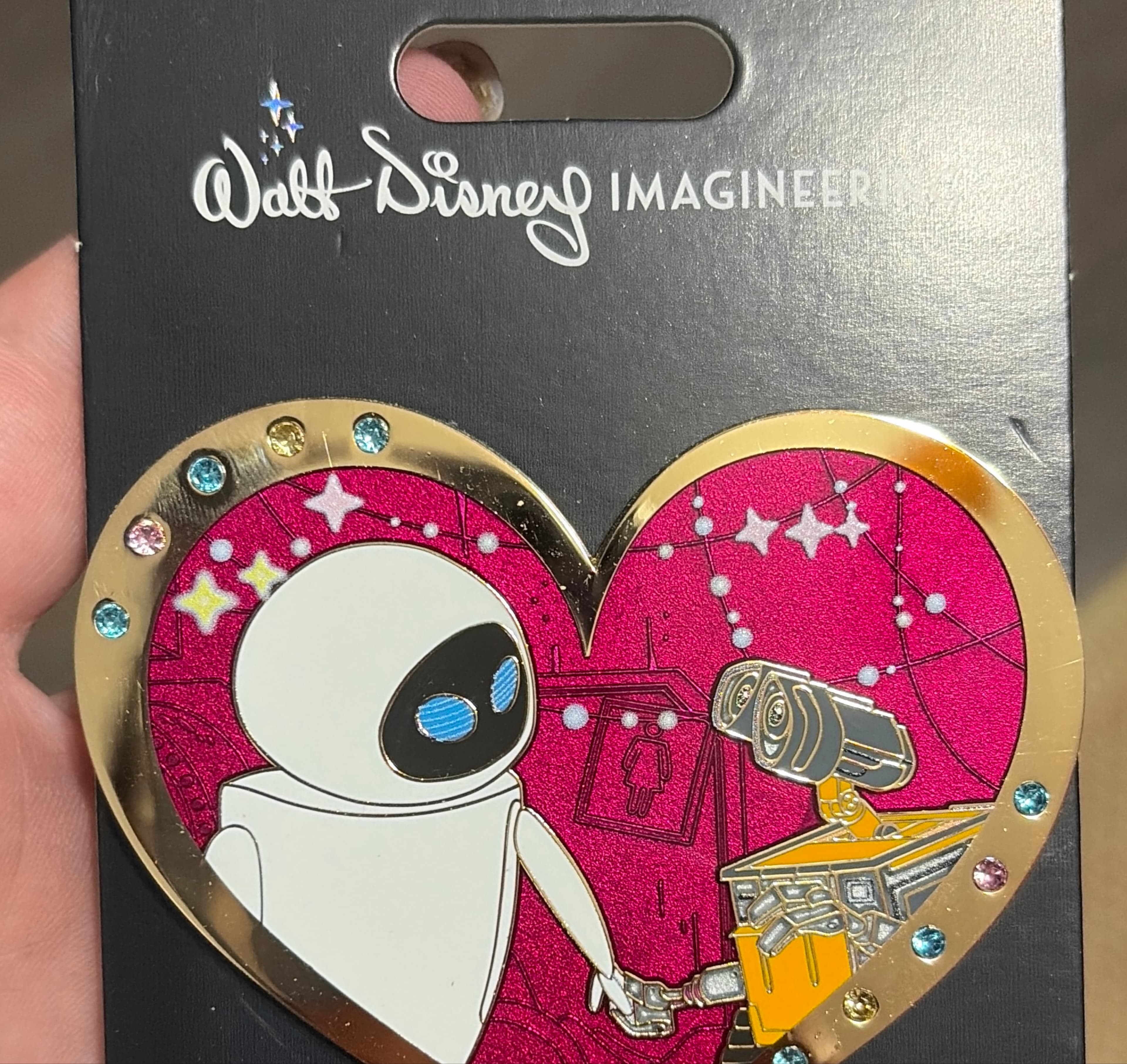 Valentine's Day 2026 Pin - Wall•E & EVE - Walt Disney Imagineering