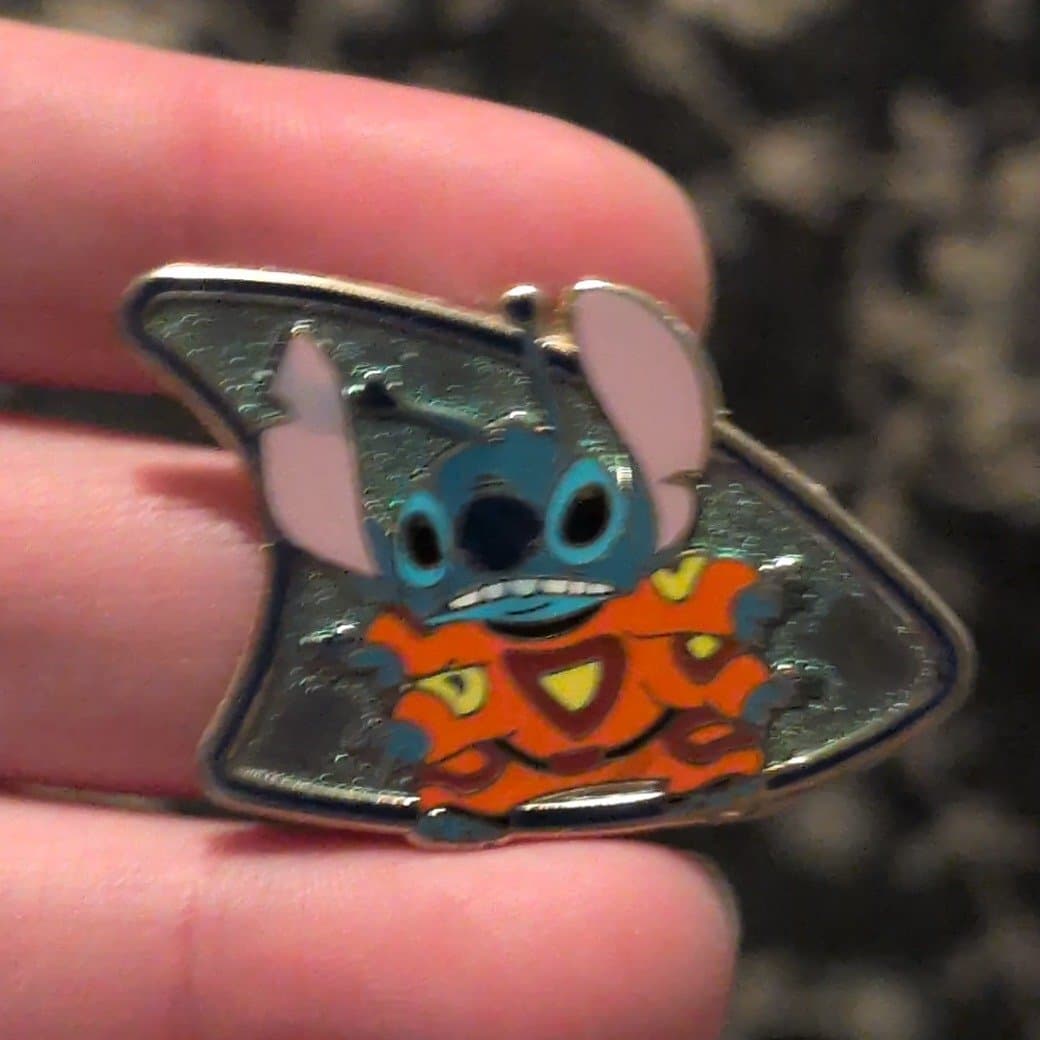 Stitch Alien with background