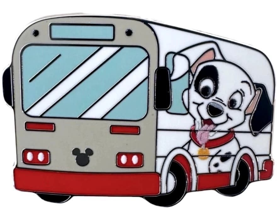 Dalmatian Puppy (Patch) Disney Bus front