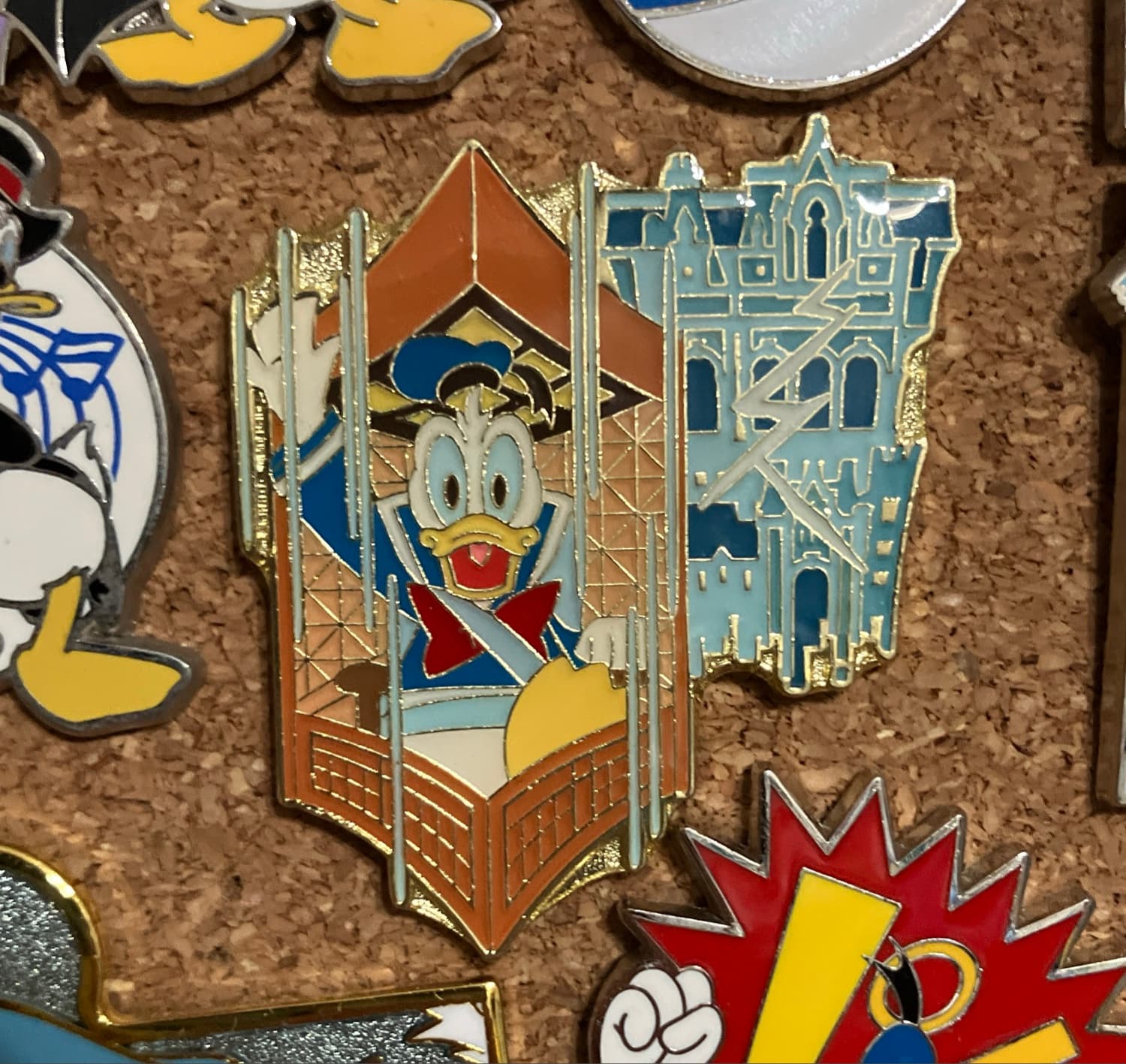 Donald Duck Tower of Terror Tokyo Disney Happiness Everywhere Pin