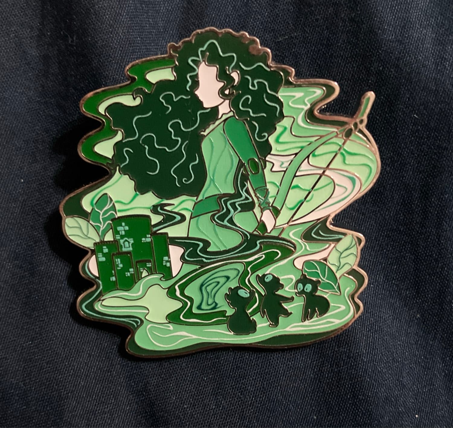 Disney Princess Monochrome Mystery Pin - Brave Merida