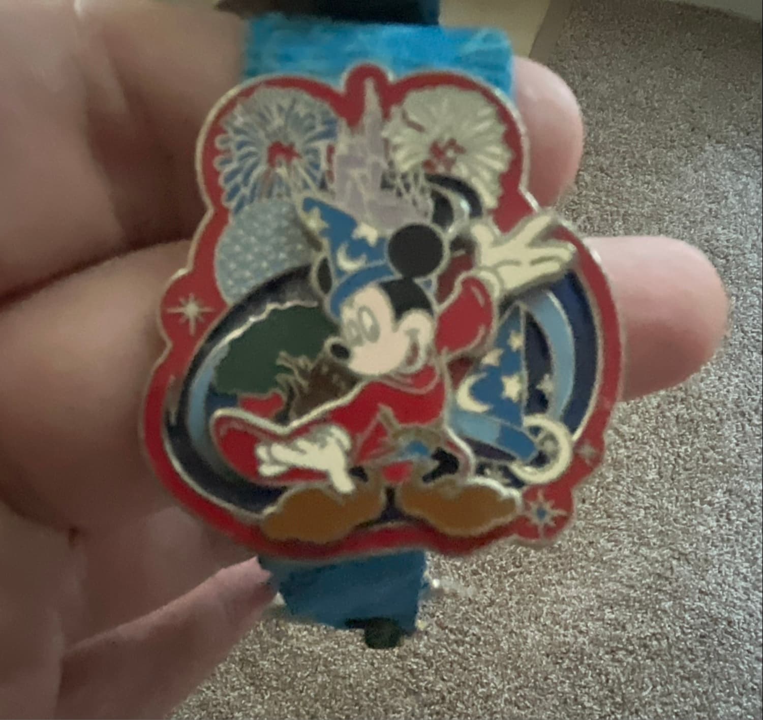 Sorcerer Mickey Walt Disney World Resort Icons Pin