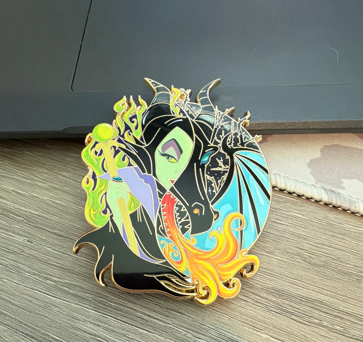 Maleficent and Dragon (Transformation)