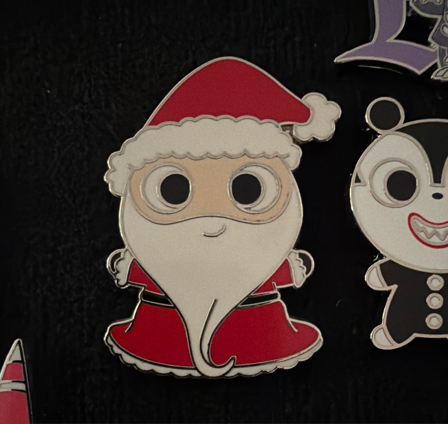Santa Claus Nightmare Before Christmas Chibi Cuties Mystery Pin