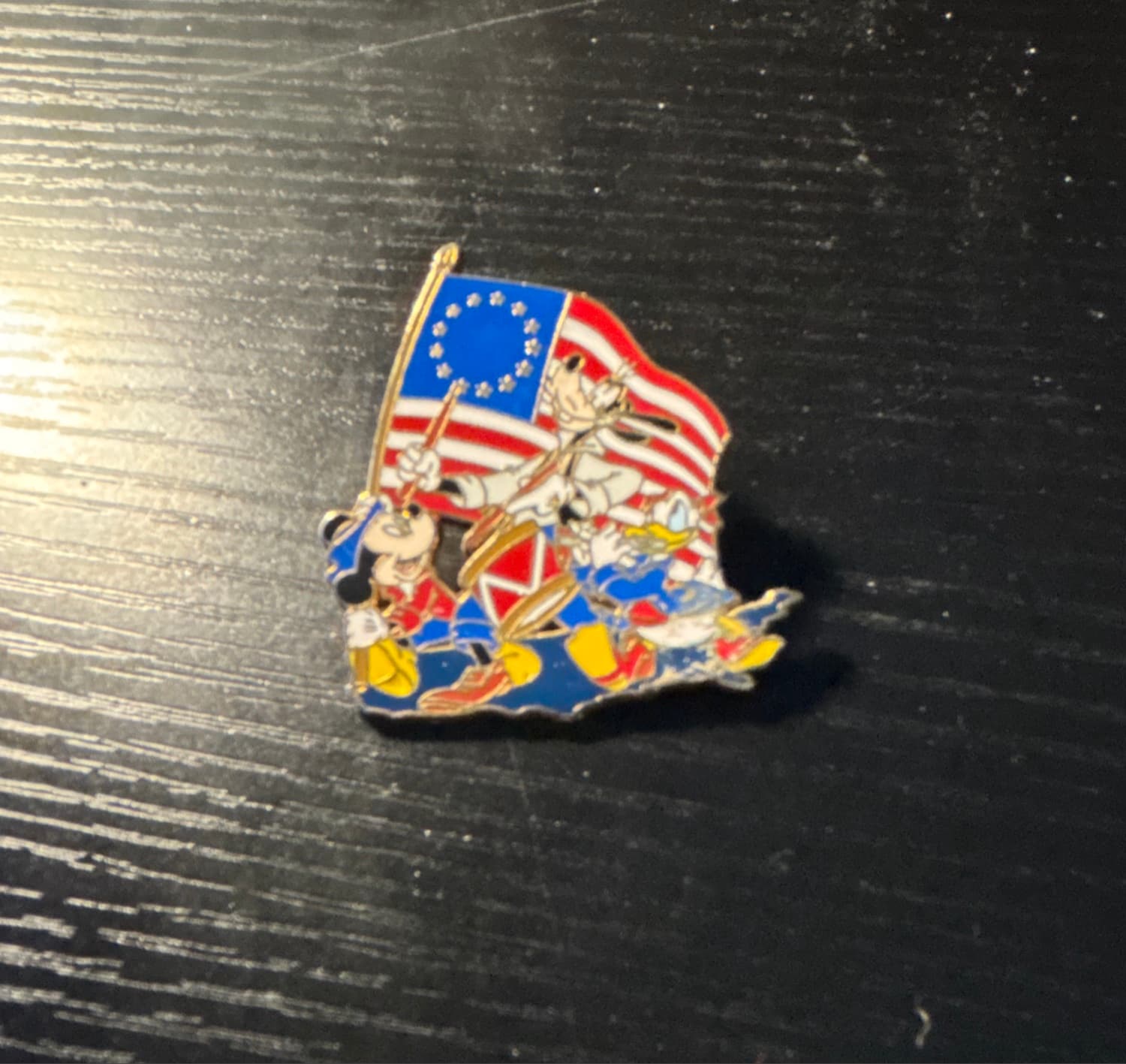 Mickey, Goofy, Donald - Fab 3 - America on Parade - Bicentennial