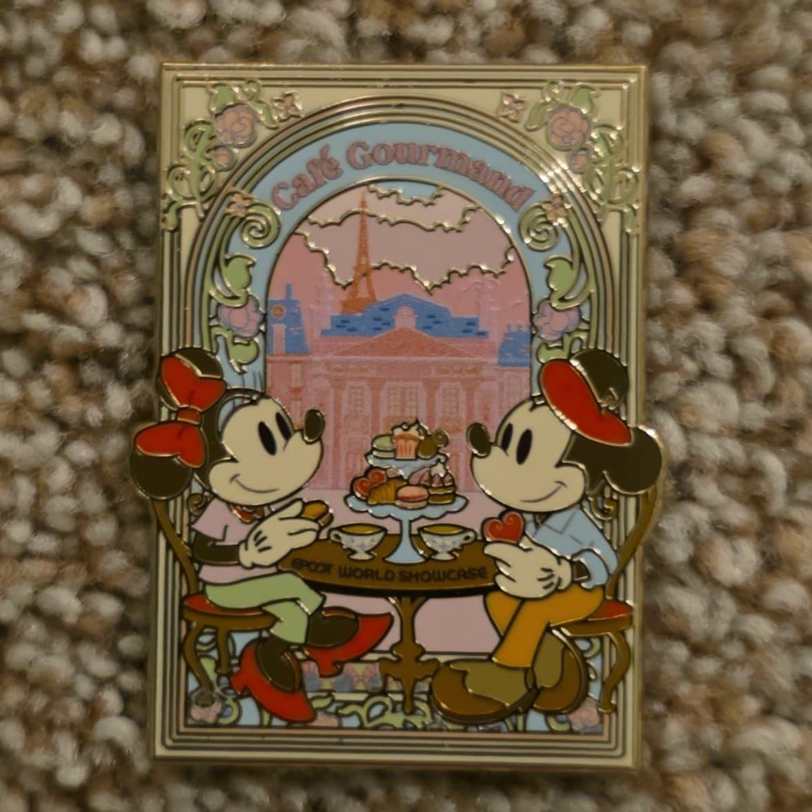 Mickey and Minnie at Cafe Gourmand front