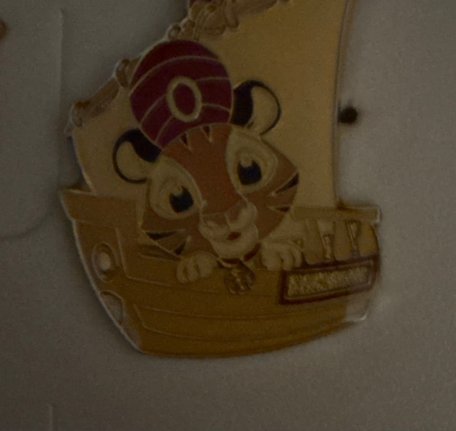 Baby Rajah in Boat with Turban - Aladdin front