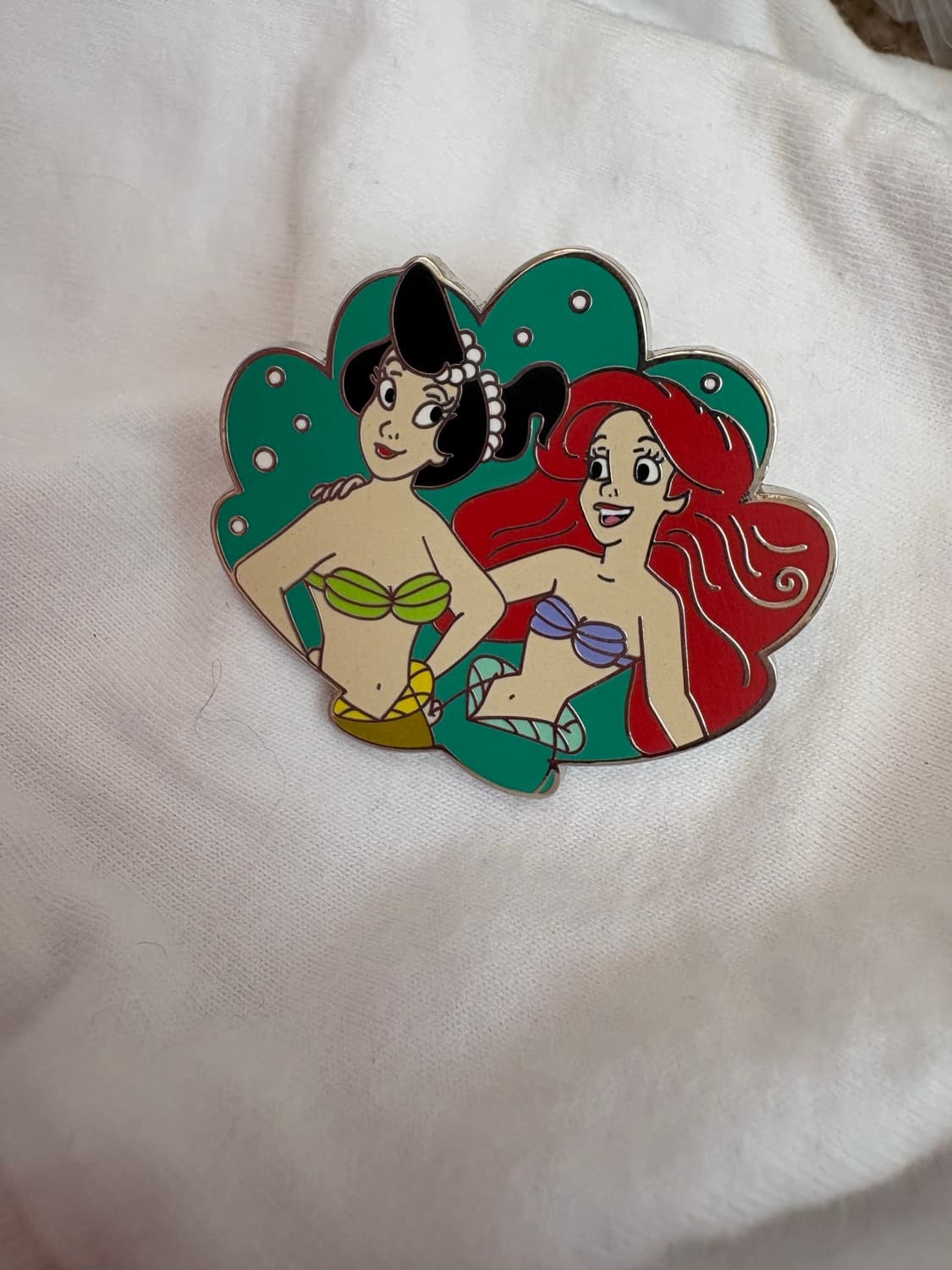 Ariel and Aquata in Clam Shell