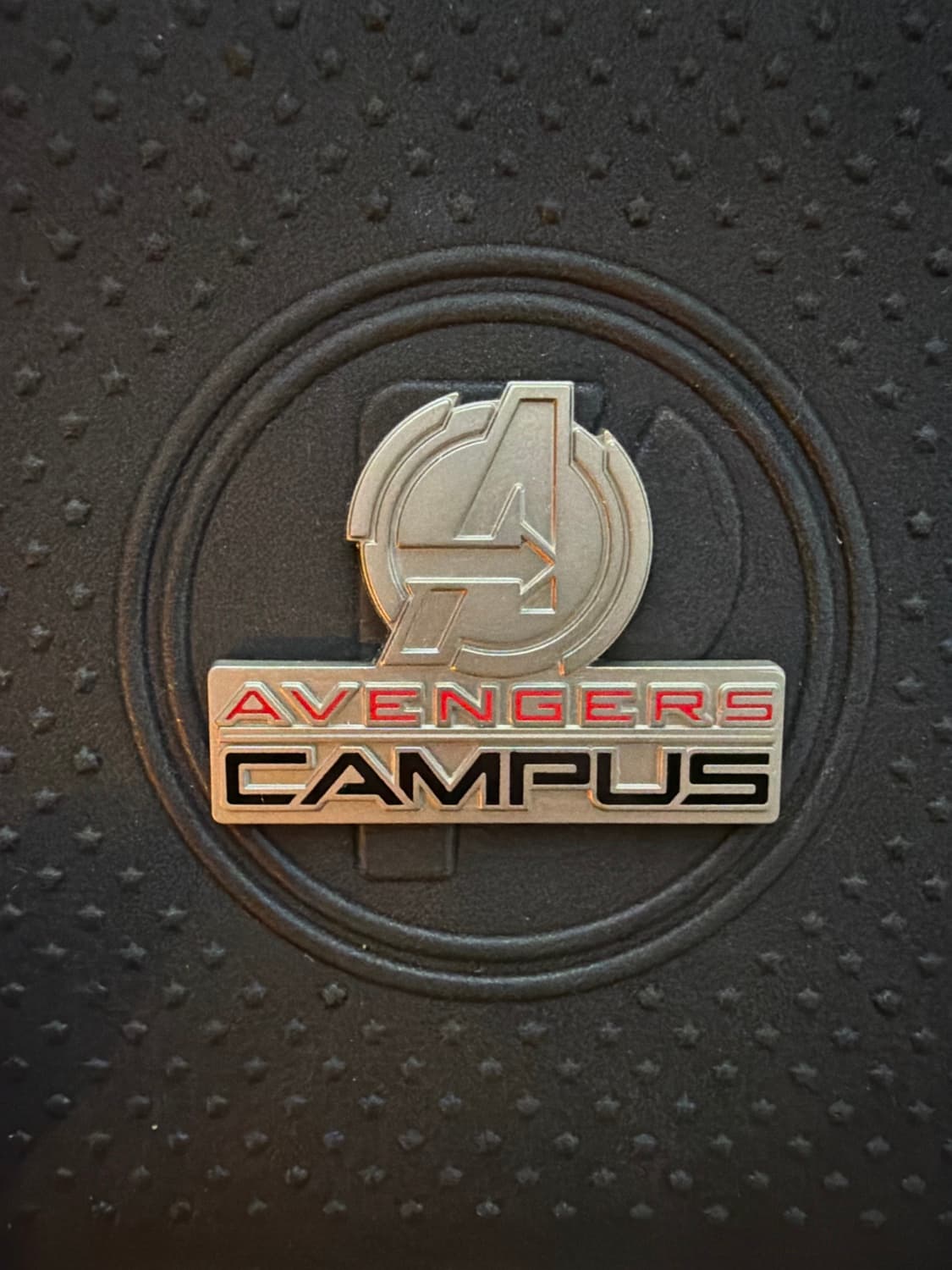 Avengers Campus Opening Day Logo Pin - Disney California Adventure front