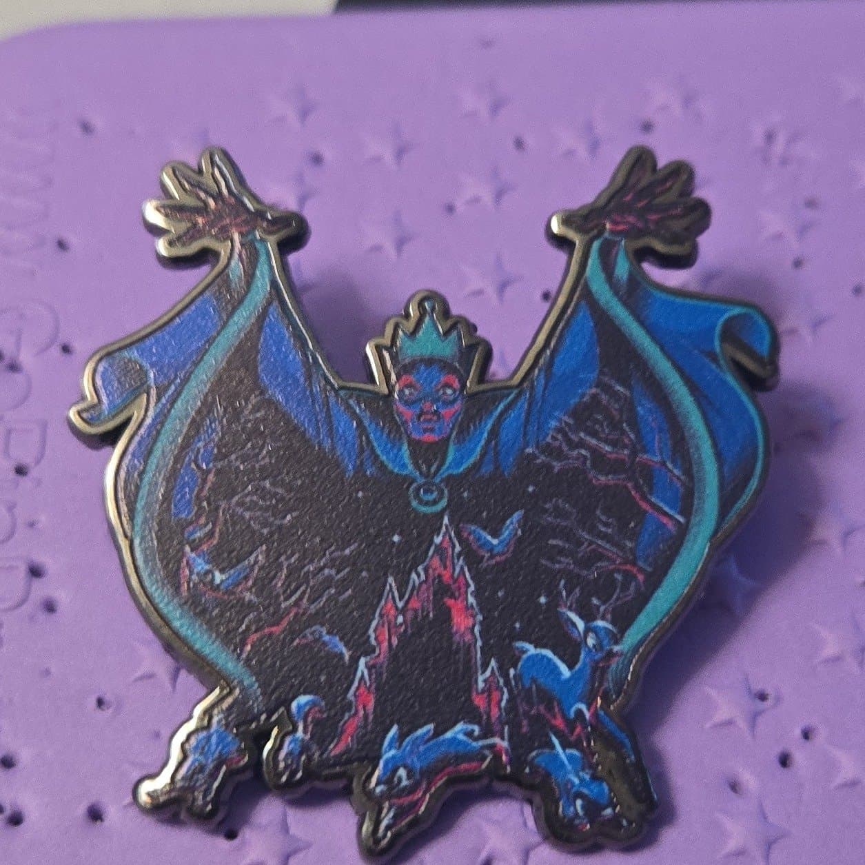 Maleficent Villains Castle Takeover Pin