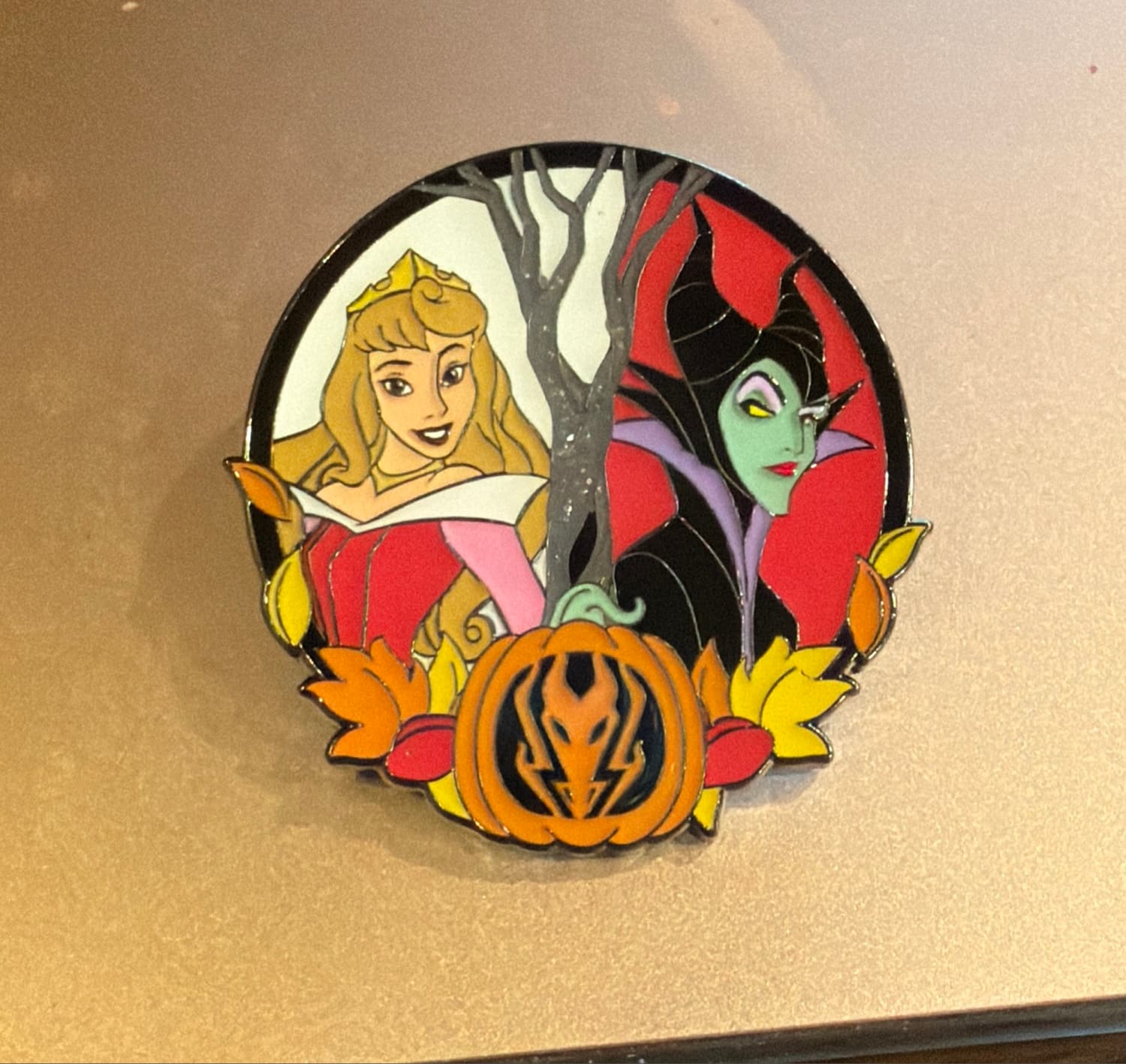 Loungefly Disney Princess & Villain Halloween Blind Box Pin - Aurora & Maleficent