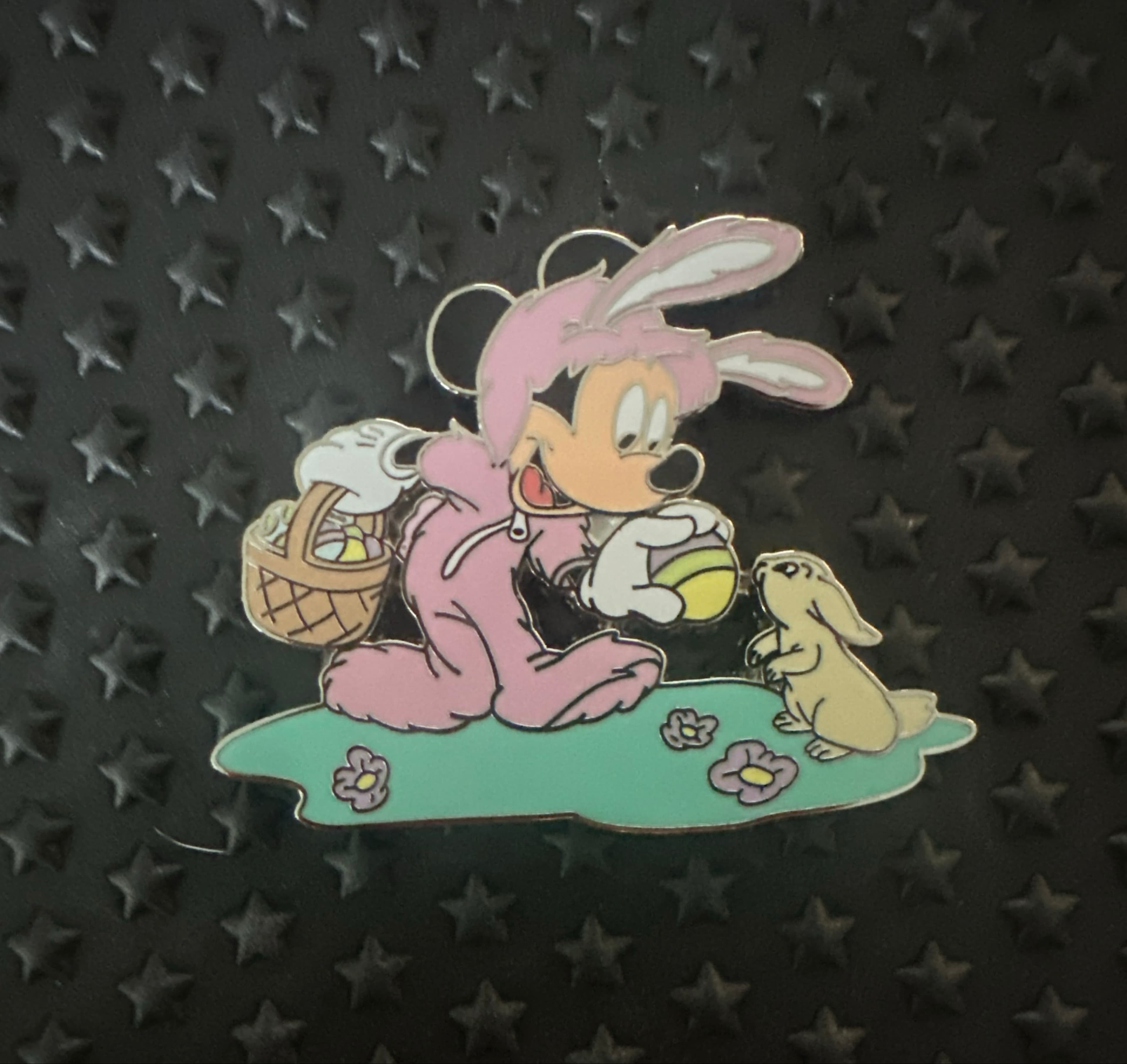 Easter Mickey Mouse and Bunny Pin