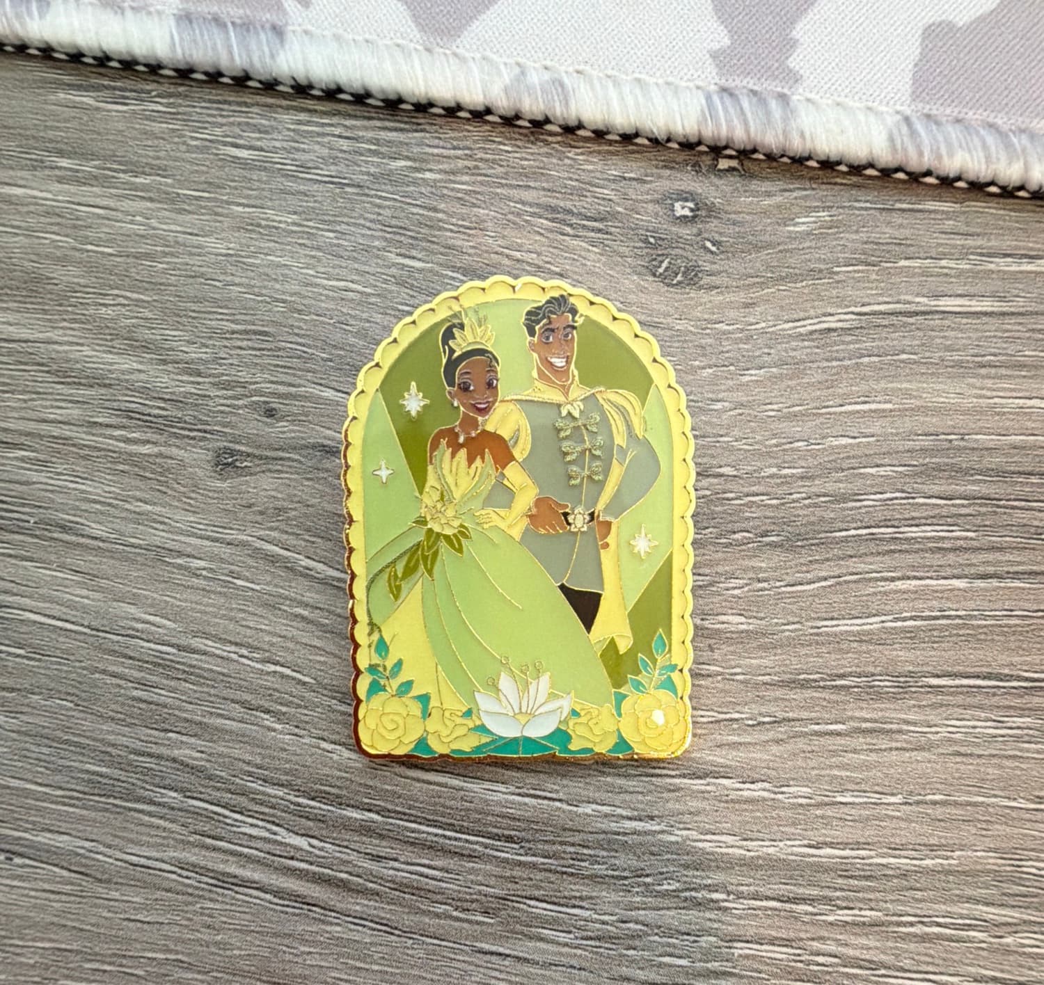 Disney Princess and the Frog 15th Anniversary Wedding Pin